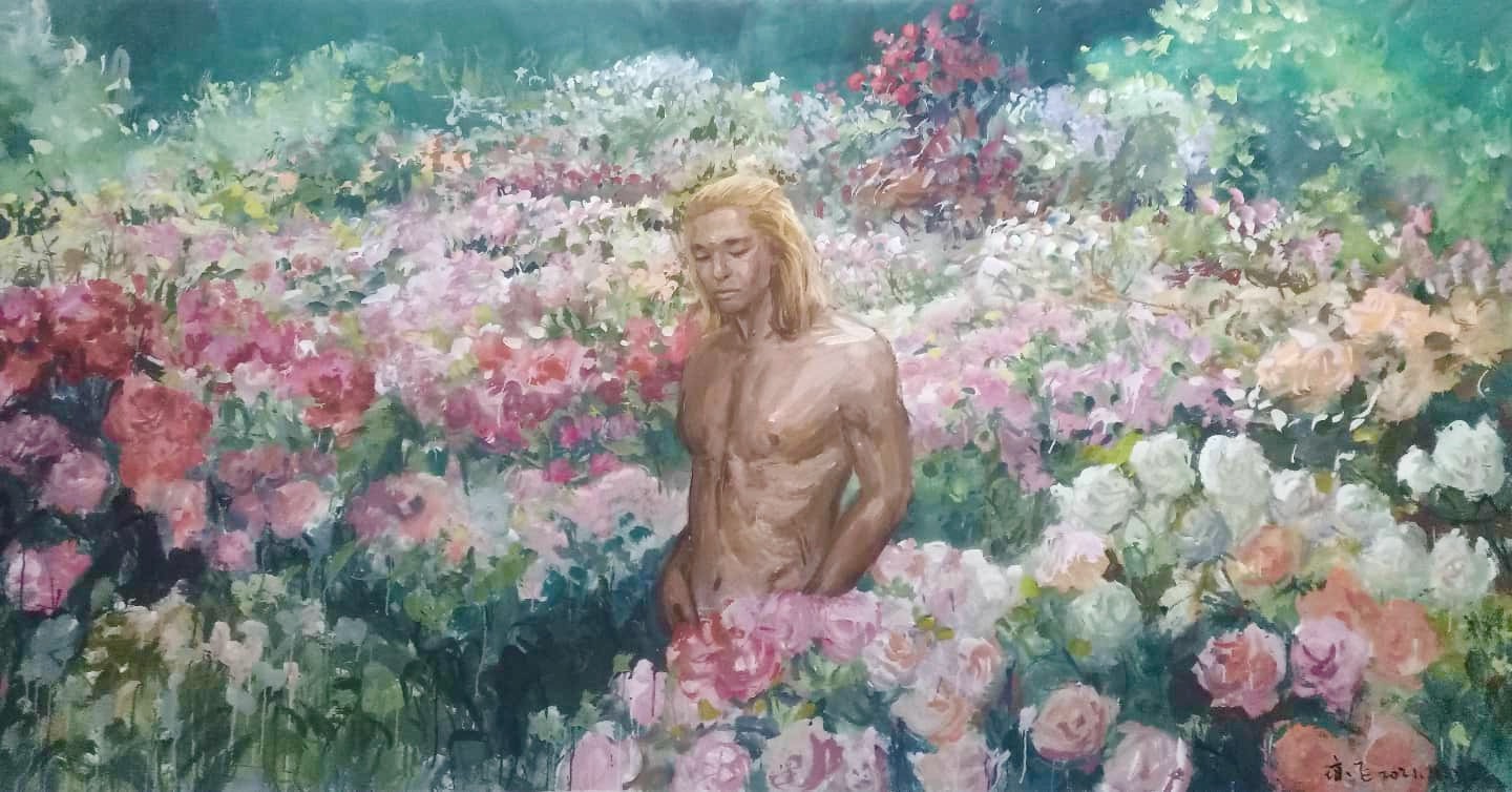 Qiongfei Zhang, Jardin de rosiers Qiongfei Zhang, Jardin de rosiers