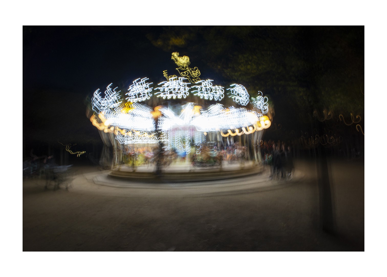 Pascal Therme, Parisian-Night-Tuileries-Mary Go Round n°6 Pascal Therme, Parisian-Night-Tuileries-Mary Go Round n°6