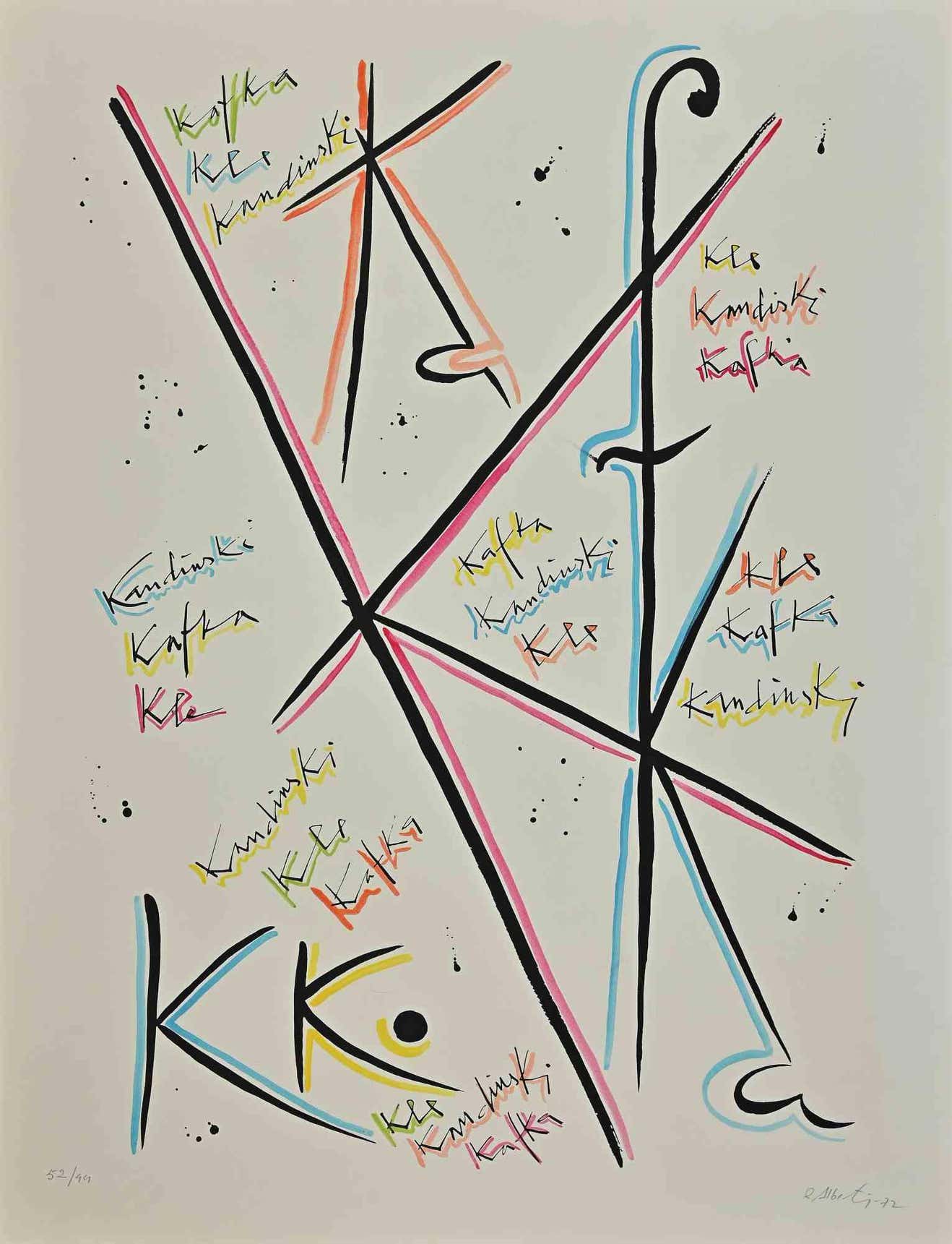 Rafael Alberti, Letter K Rafael Alberti, Letter K