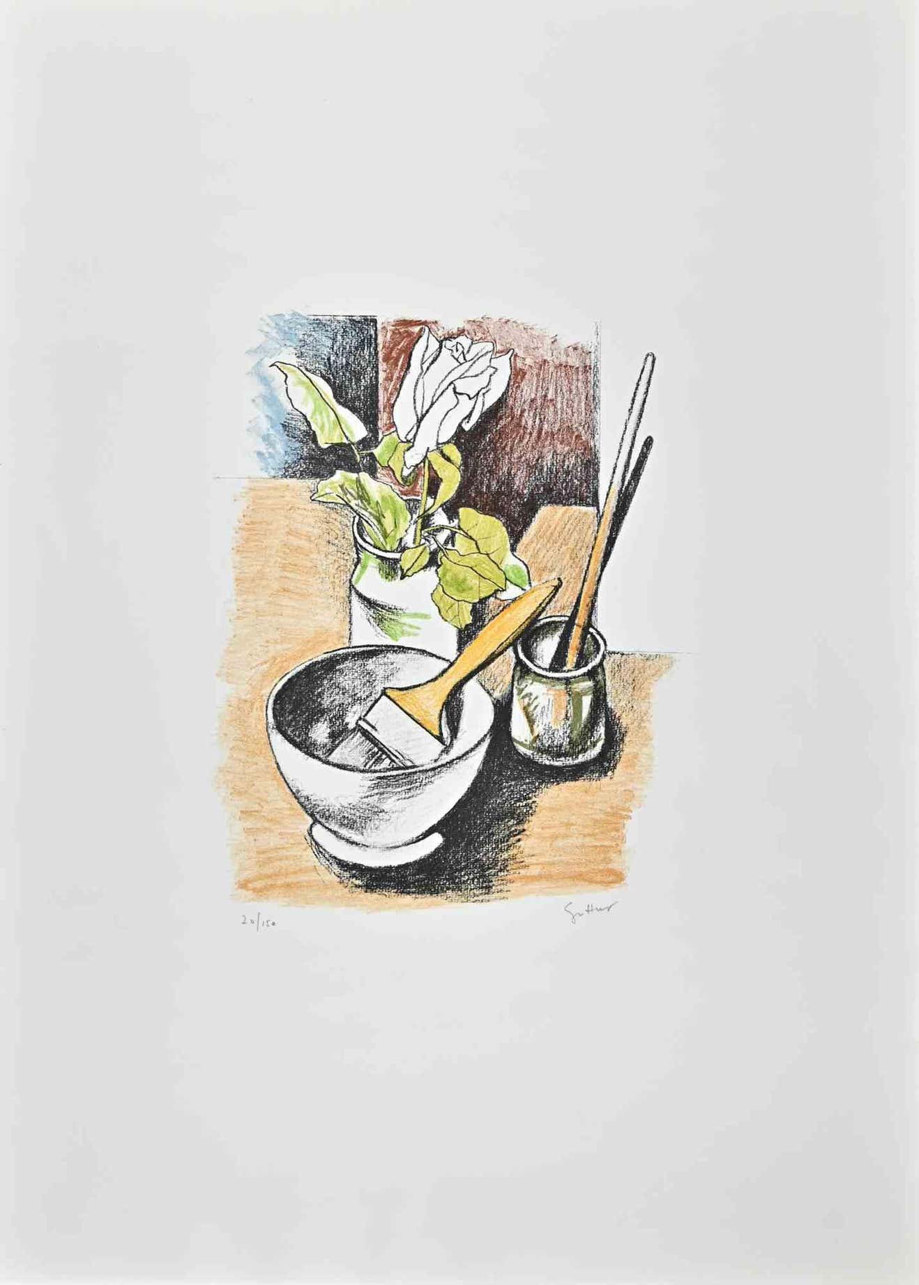 Renato Guttuso, Still life Renato Guttuso, Still life