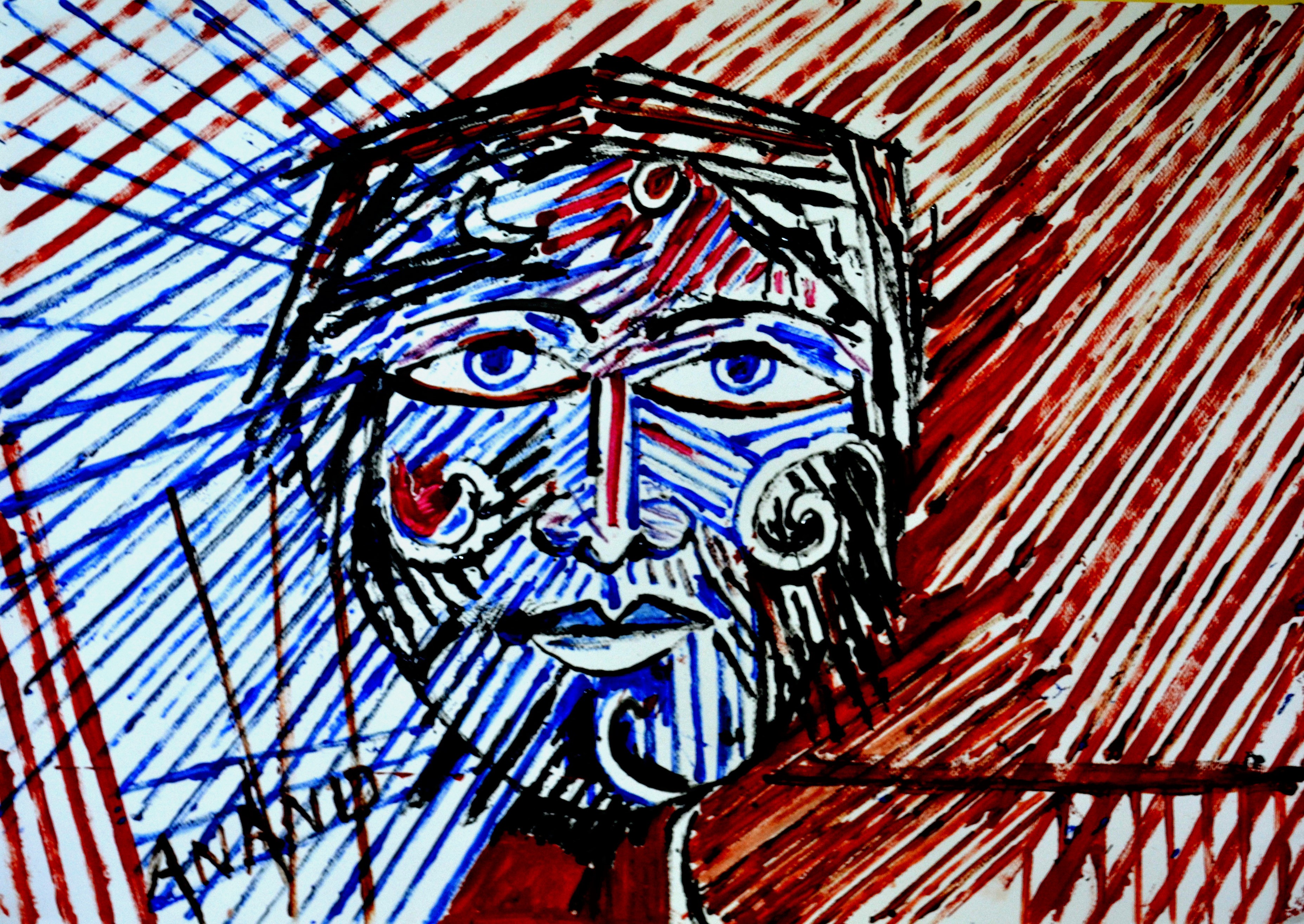 Anand Manchiraju, Abstract expression-7 Anand Manchiraju, Abstract expression-7
