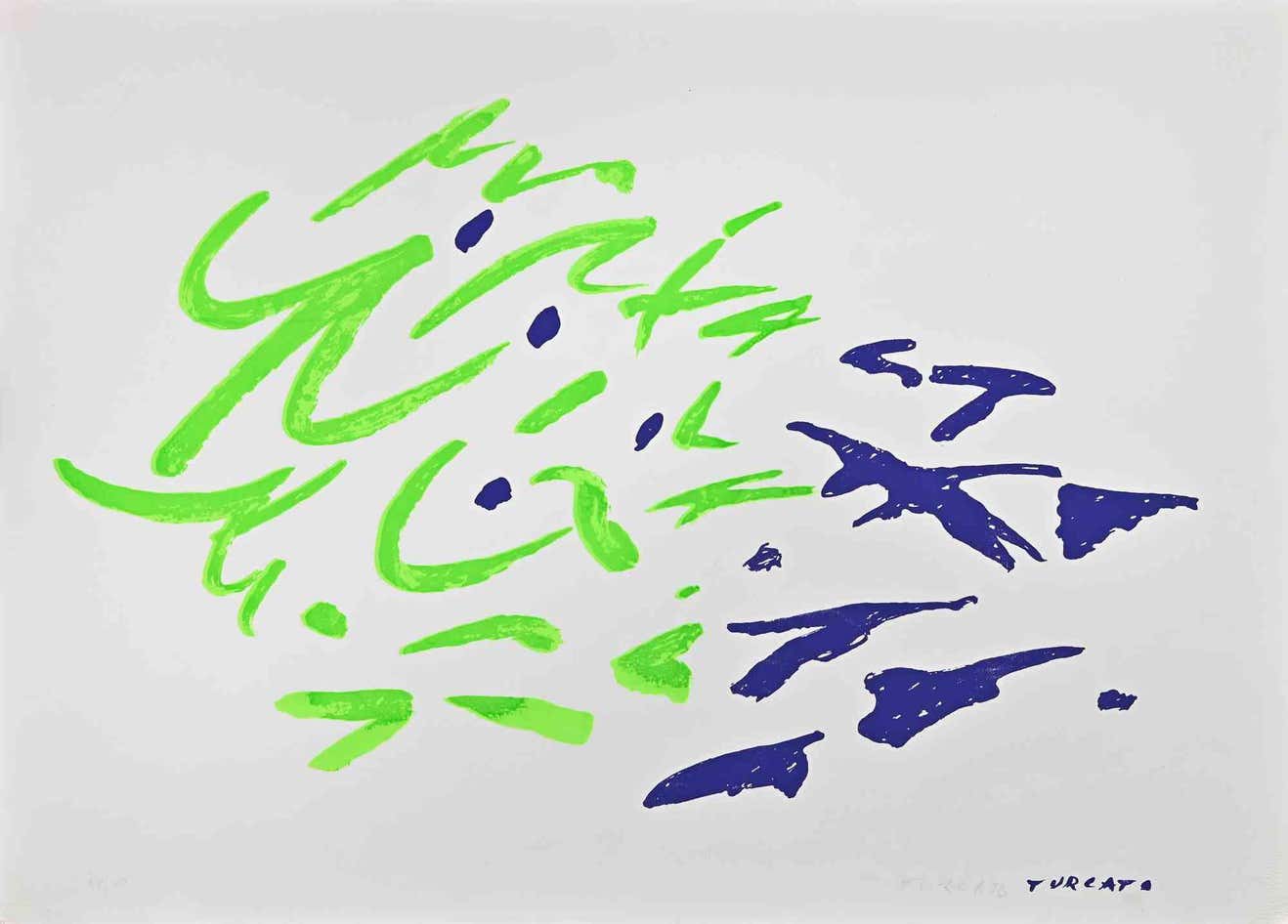 Giulio Turcato, Abstract Composition Giulio Turcato, Abstract Composition