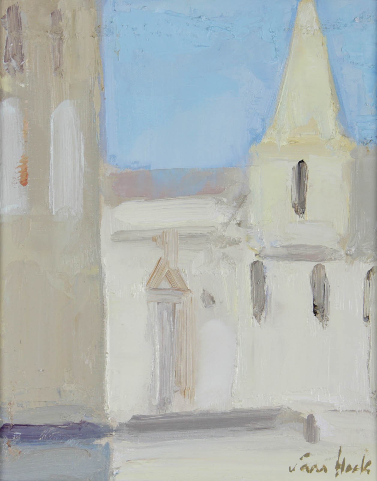 Arthur Van Hecke, L'église Arthur Van Hecke, L'église