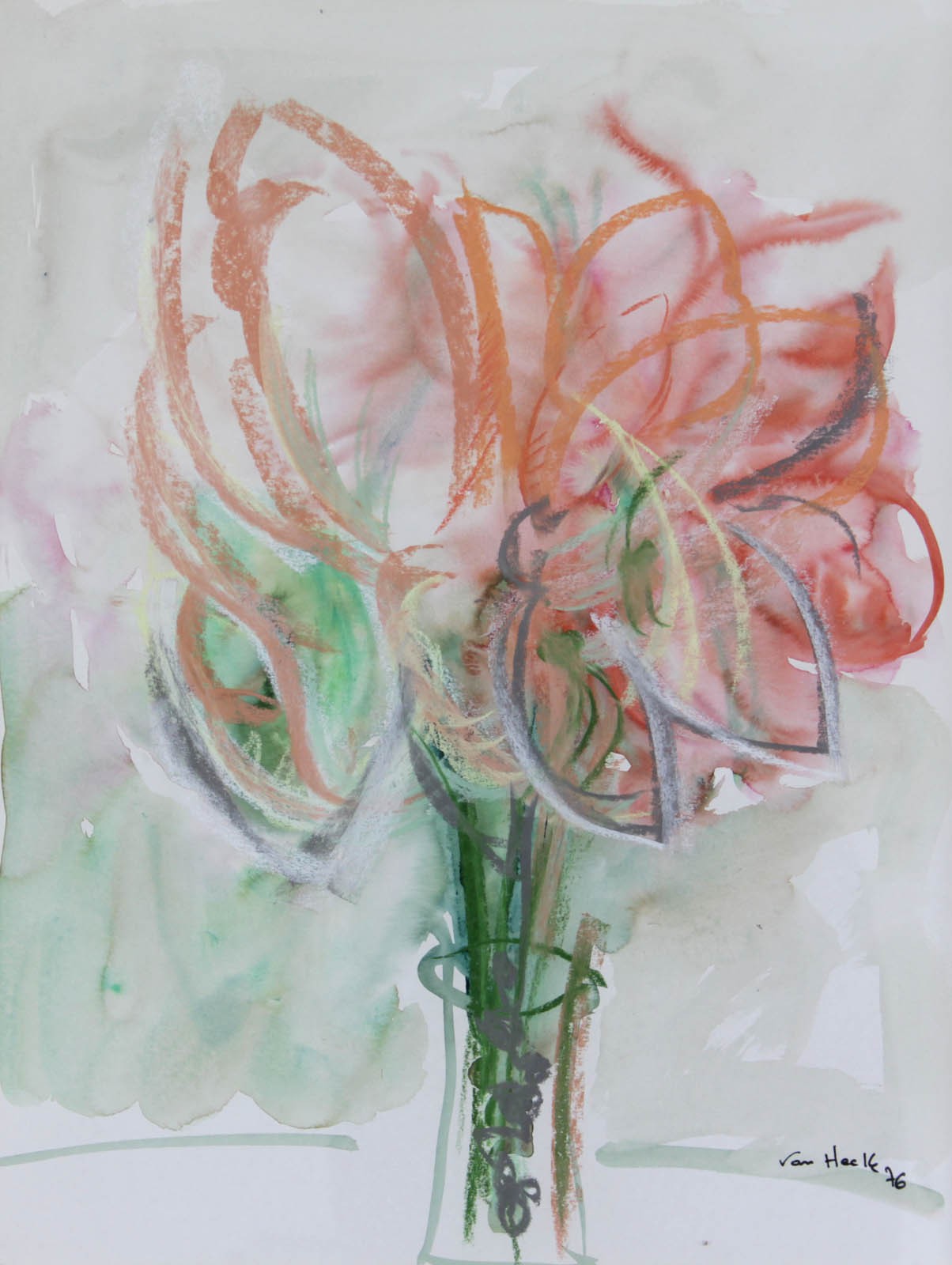 Arthur Van Hecke, Bouquet rose Arthur Van Hecke, Bouquet rose