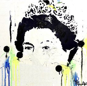 JP Malot, QUEEN UK 4/4 on canvas JP Malot, QUEEN UK 4/4 on canvas