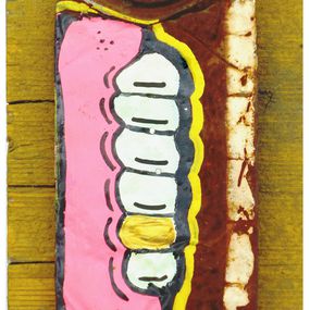 Escultura, Spray Paint On Wood, Sweet Toof