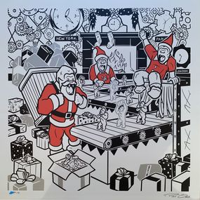 Print, Christmas factory, Richard Orlinski