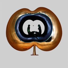 Sculpture, Apple of paradise, Yevgeniy Prokopov
