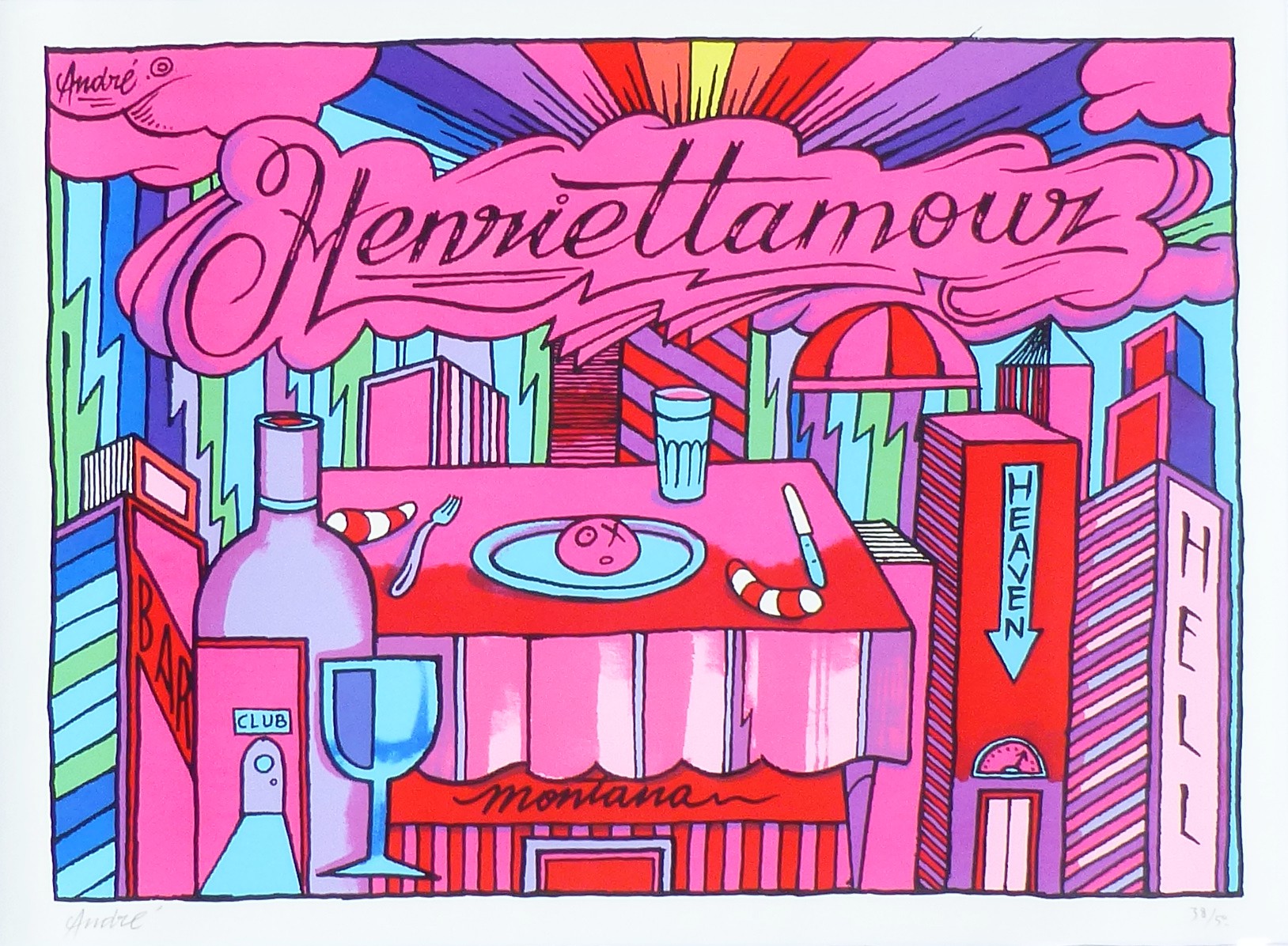 André Saraiva, Henriettamour André Saraiva, Henriettamour