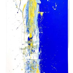 Painting, Bleu wave, Théo MHS