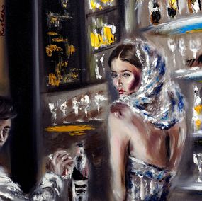 Ruslana Levandovska, A Veiled Woman at the Bar Ruslana Levandovska, A Veiled Woman at the Bar