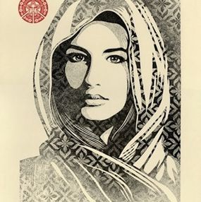 Universal dignity letterpress, Shepard Fairey (Obey)