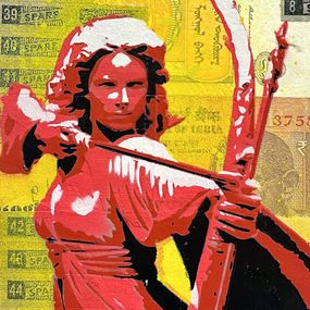 Voxx Romana, Red Bow Lady - Banknote Voxx Romana, Red Bow Lady - Banknote