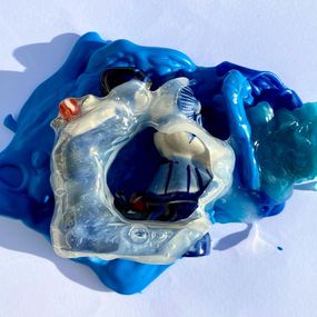 Sculpture, Meltdown - Veiled kiss, Ralph Posset