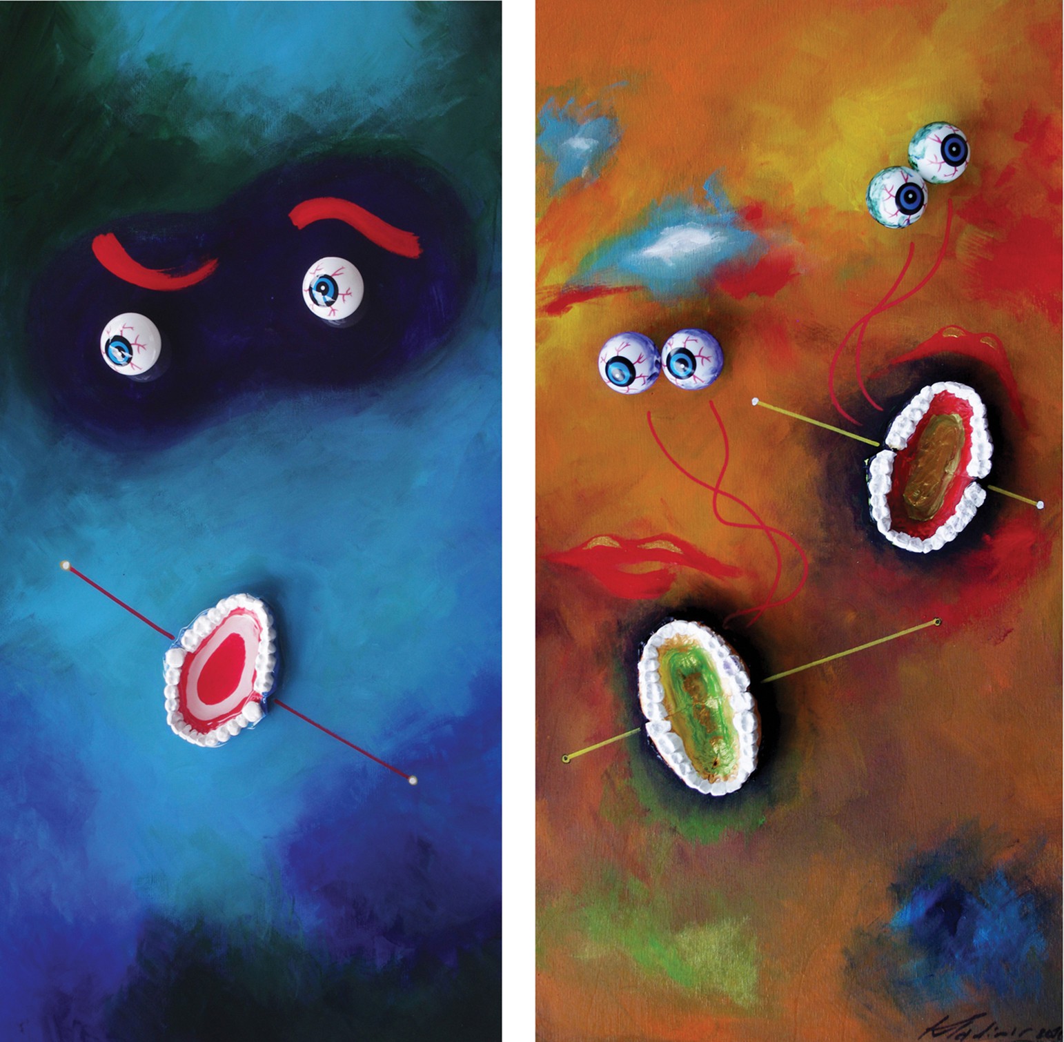 Vladimir Kolosov, It is surprised - They are surprised (diptych) / WOW! Vladimir Kolosov, It is surprised - They are surprised (diptych) / WOW!