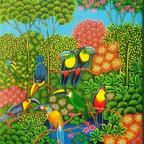 Toucans à Solentiname, Luis Alvarado