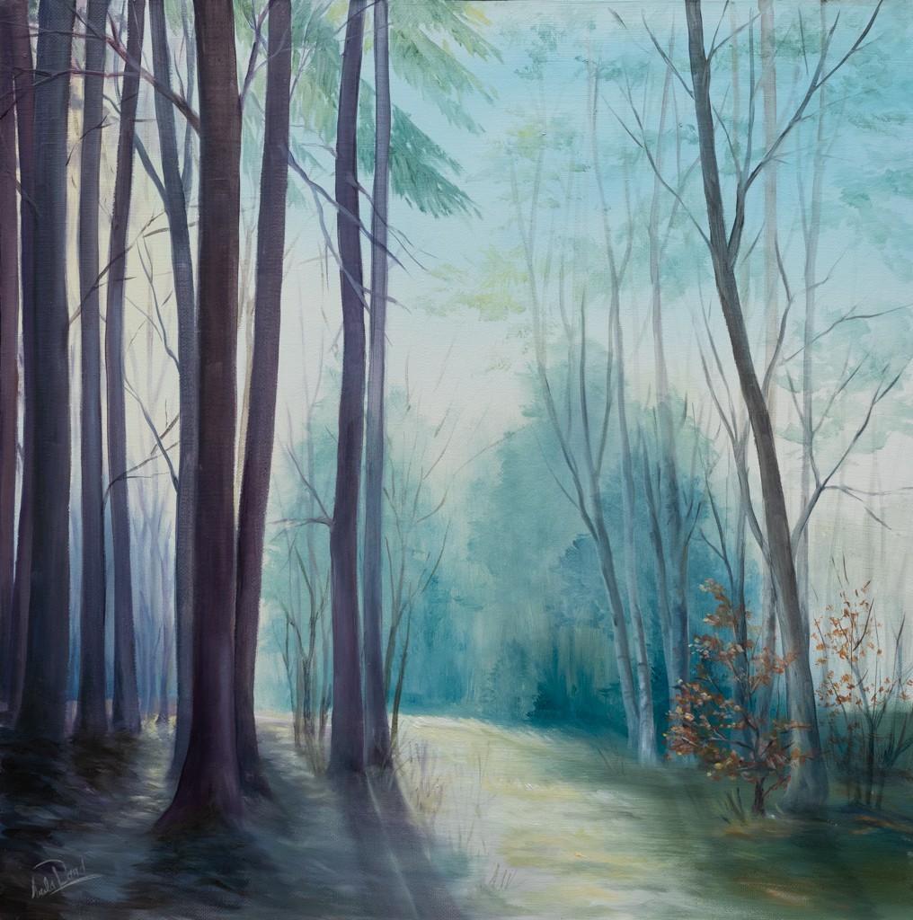 Ursula Durr-Land, Les chemins du silence n°5 - série Paysage et forêt Ursula Durr-Land, Les chemins du silence n°5 - série Paysage et forêt