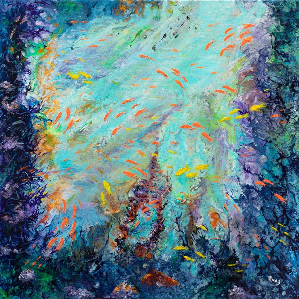 Moniq, Plongée sous-marine - série poissons et coraux Moniq, Plongée sous-marine - série poissons et coraux