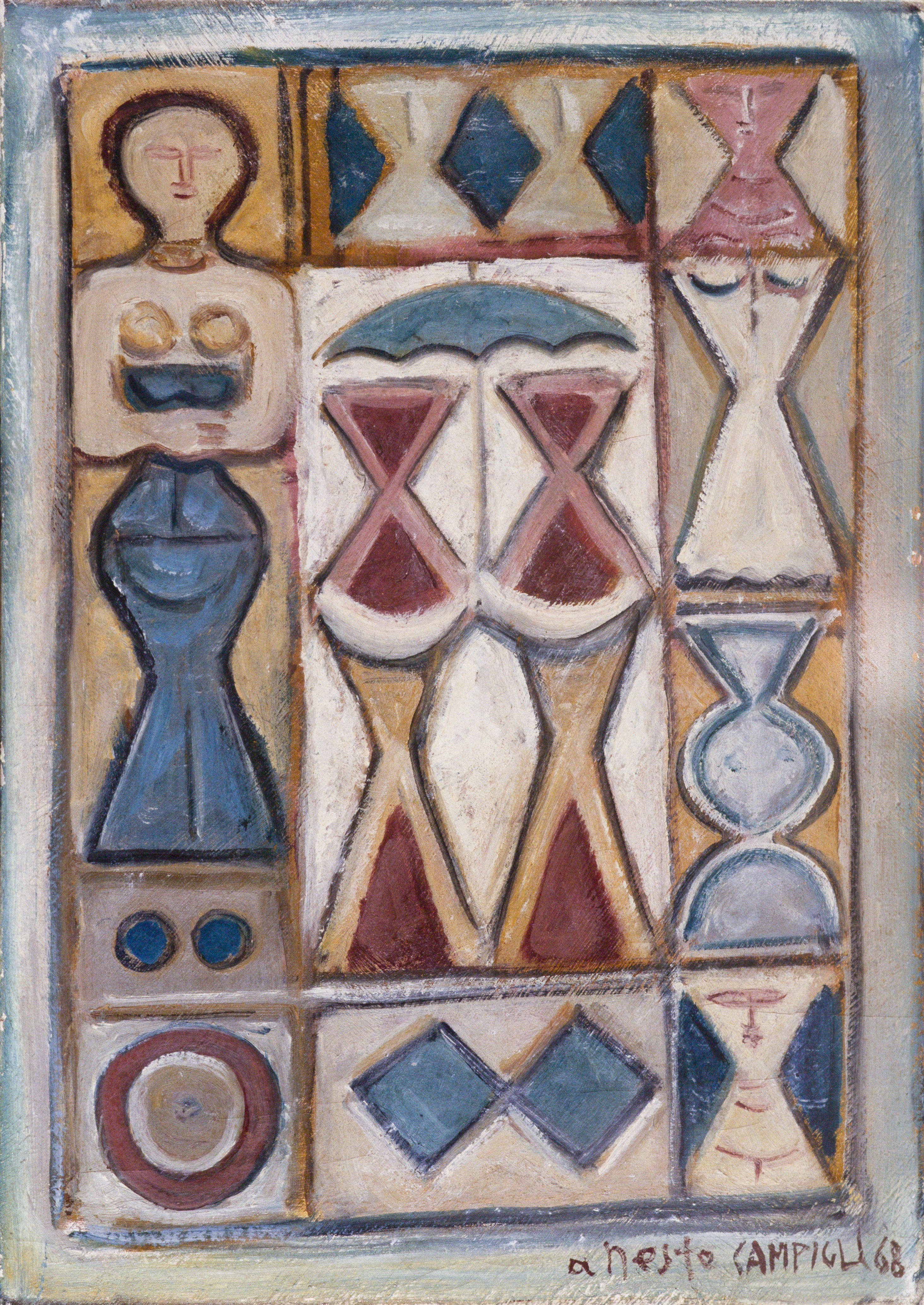 Massimo Campigli, Composition Massimo Campigli, Composition