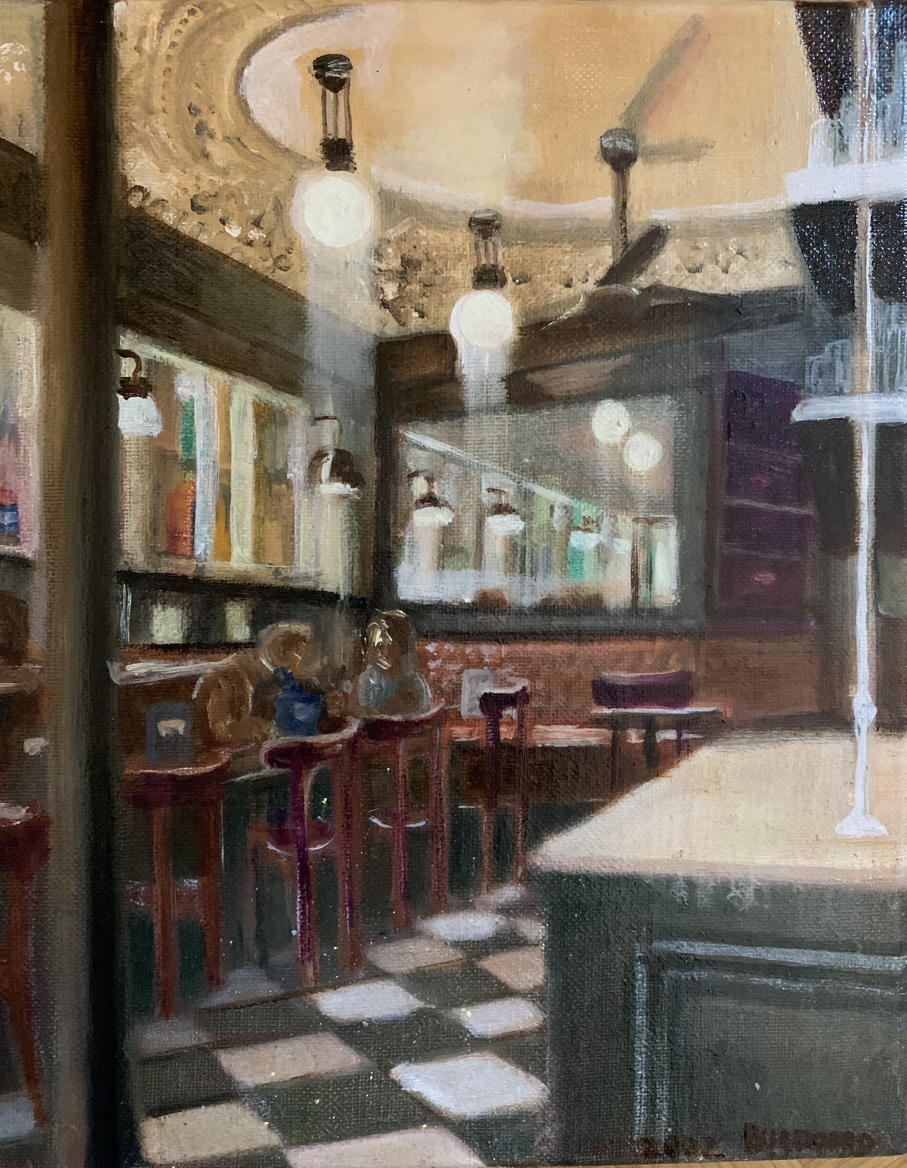 Lisbeth Buonanno, Le bistrot Les Antiquaires Lisbeth Buonanno, Le bistrot Les Antiquaires