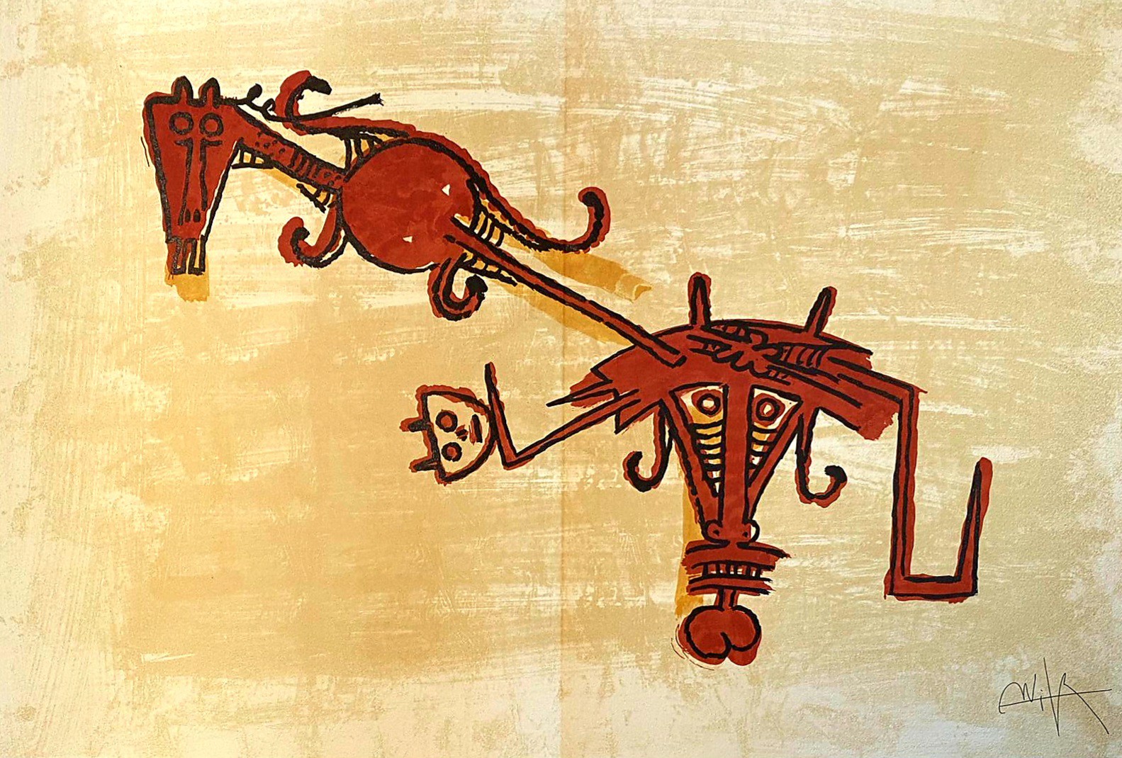 Wifredo Lam, El último viaje del buque fantasma III Wifredo Lam, El último viaje del buque fantasma III