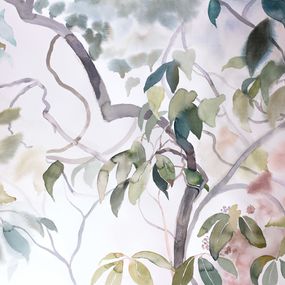 Pintura, Rhododendron Study No. 10, Elizabeth Becker