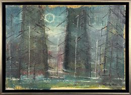 Moonlit pines, Stanley Bate