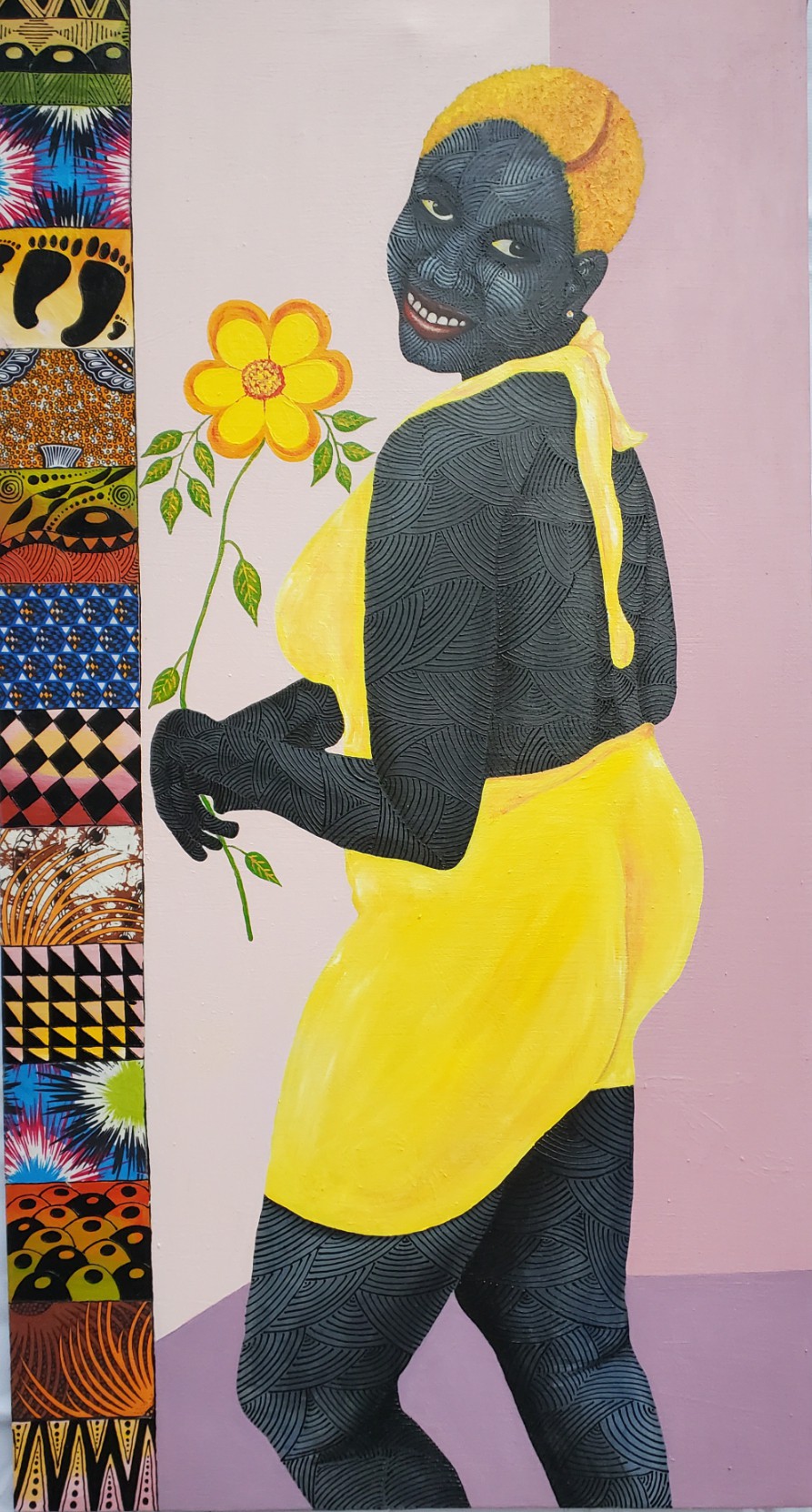 Babafemi Ogunkanmbi, Joy Within (Yellow Rose) Babafemi Ogunkanmbi, Joy Within (Yellow Rose)