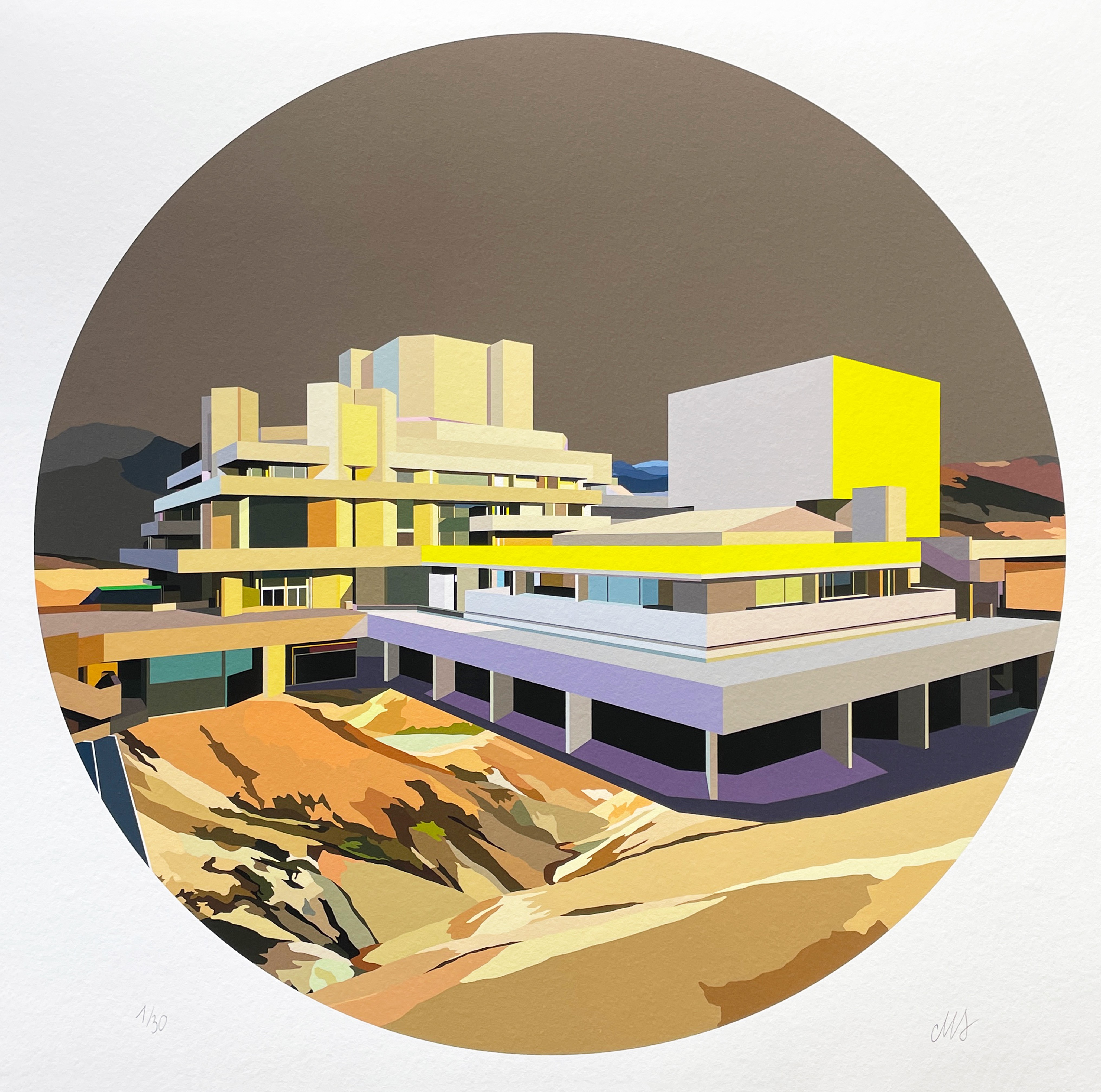 Marion Sagon, Brutalist Architecture & Mountain Desert Marion Sagon, Brutalist Architecture & Mountain Desert