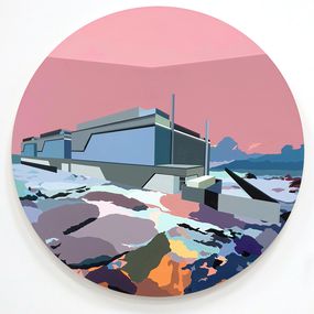 Marion Sagon, Minimal data center & Sea Sunset Marion Sagon, Minimal data center & Sea Sunset