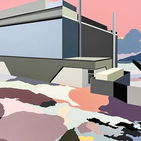 Marion Sagon, Minimal data center & Sea Sunset Marion Sagon, Minimal data center & Sea Sunset
