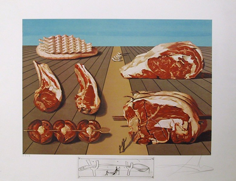 Salvador Dali, Les Entre-plats Sodamises Salvador Dali, Les Entre-plats Sodamises