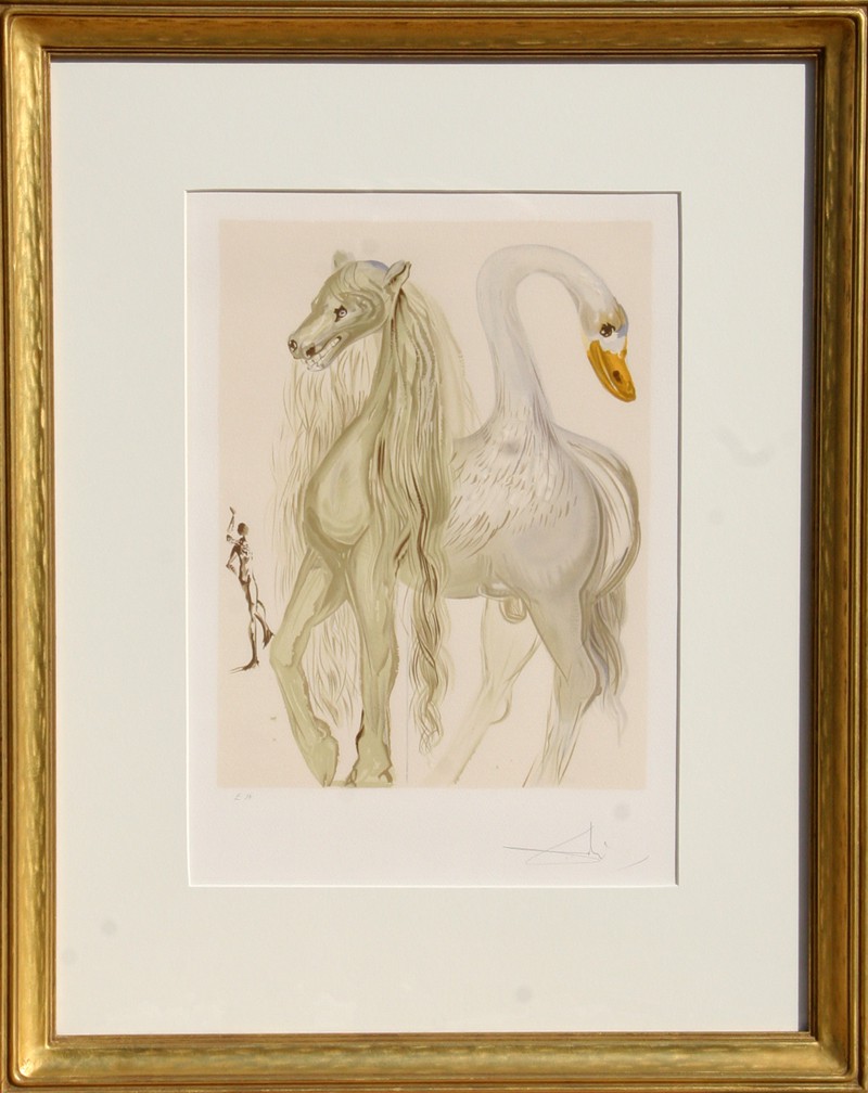 Salvador Dali, Le Chimere d'Horace from Dalinean Horses Salvador Dali, Le Chimere d'Horace from Dalinean Horses