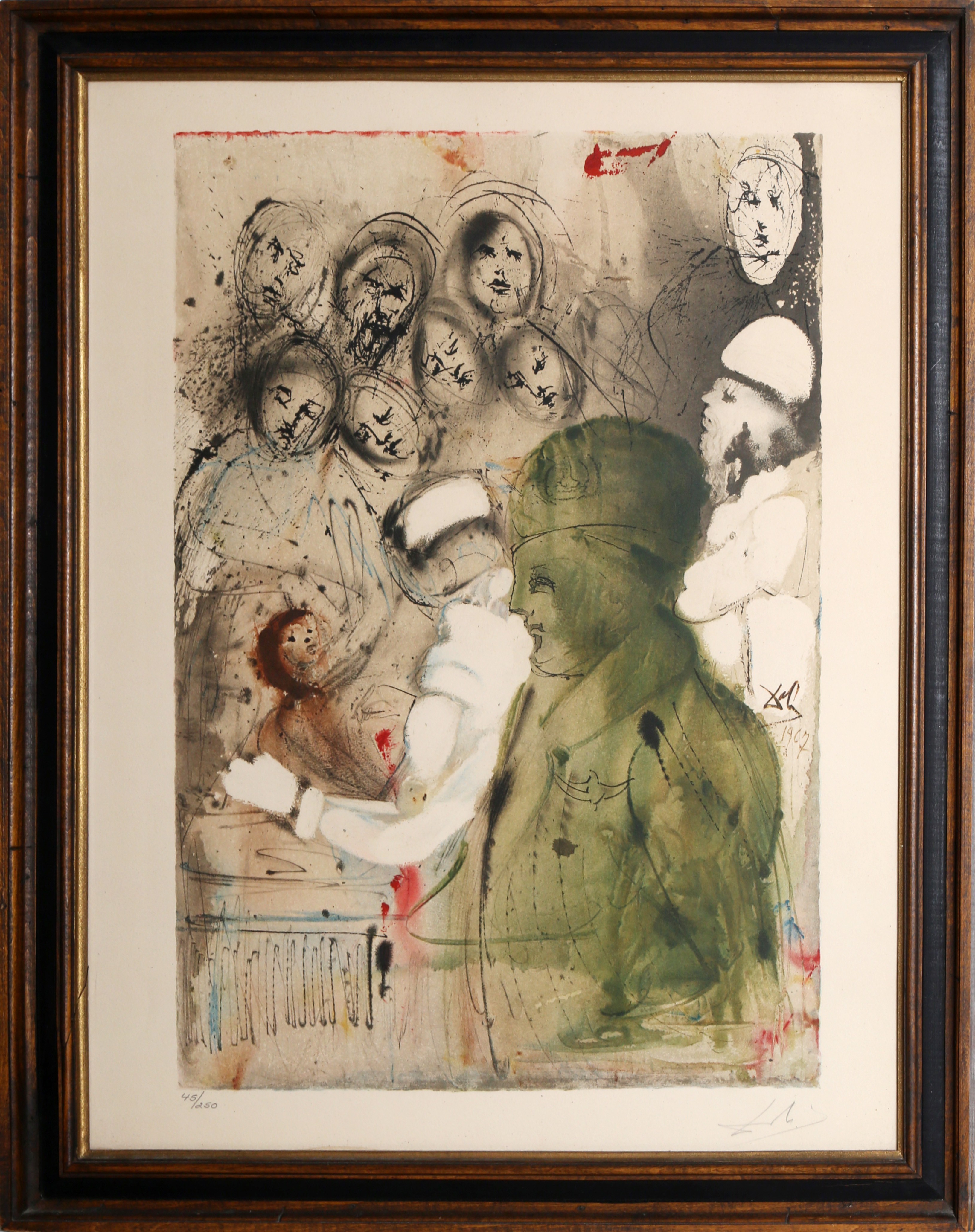 Salvador Dali, Eternal Circumcision from Aliyah Series Salvador Dali, Eternal Circumcision from Aliyah Series