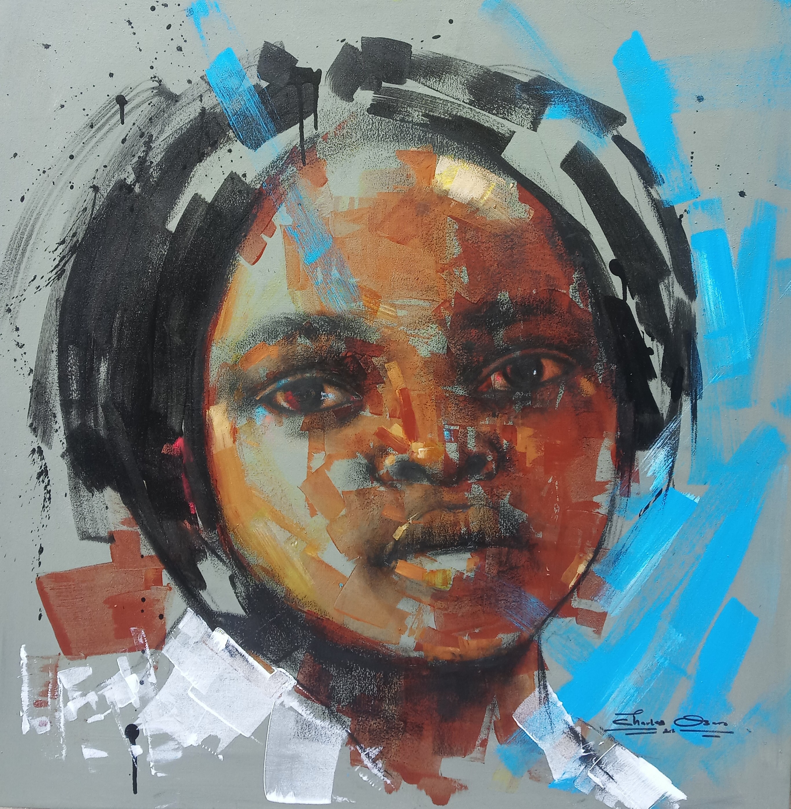 Charles Osaro, Tender Gaze 2 Charles Osaro, Tender Gaze 2