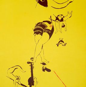 Print, L'Acrobate, Marc Chagall