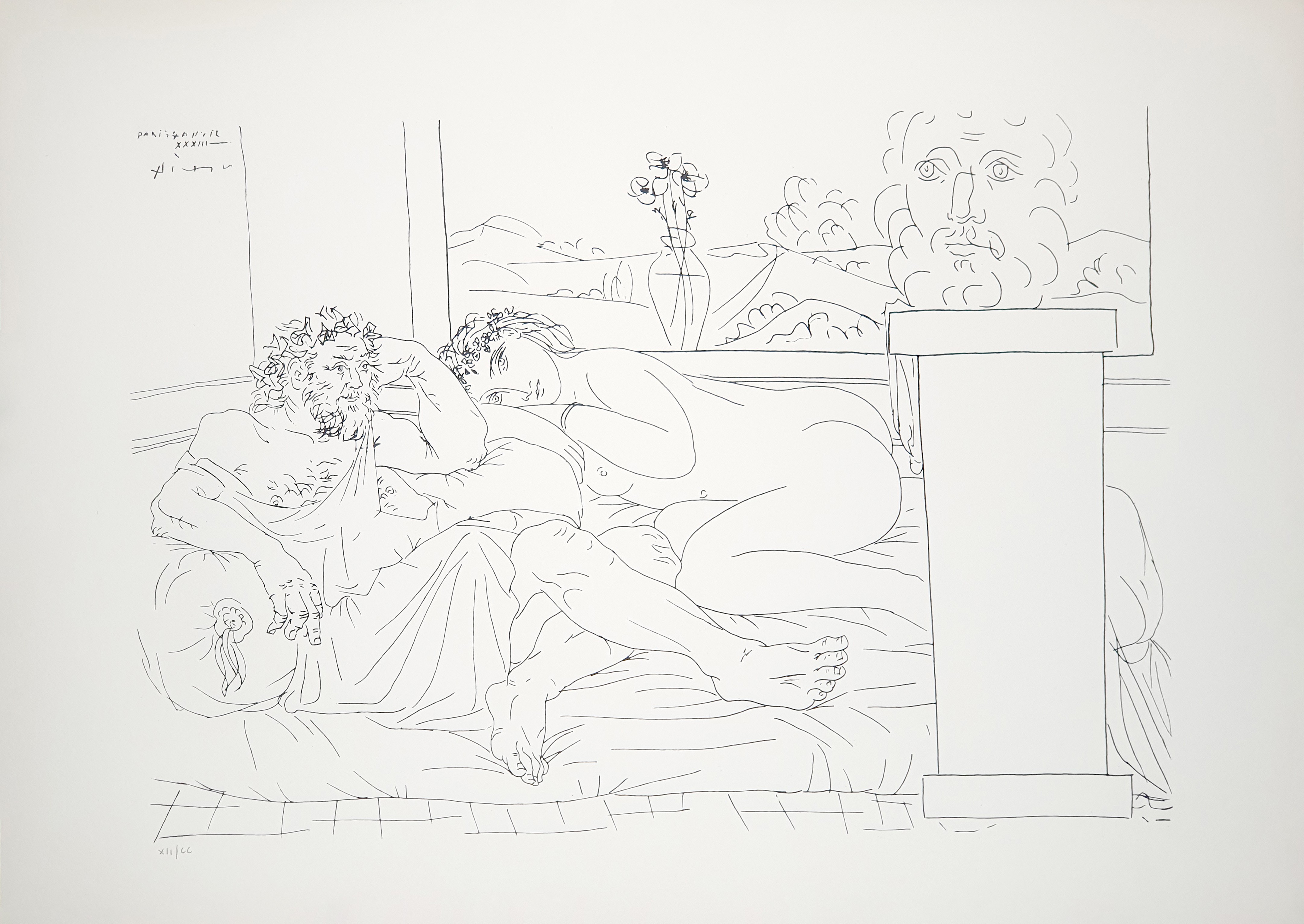 Pablo Picasso, Le Repos du Sculpteur, IV Pablo Picasso, Le Repos du Sculpteur, IV
