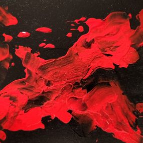Gemälde, Red, Mª Rosa Germán