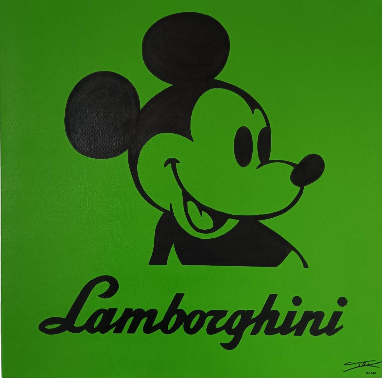 Illian, Mickey Lamborghini vert Illian, Mickey Lamborghini vert