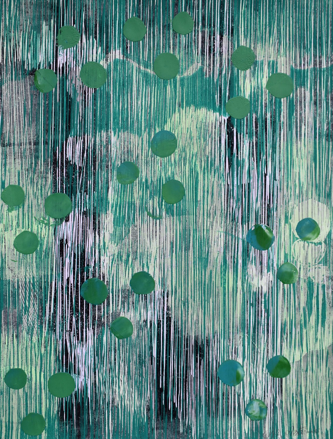 Aiste Ramunaite, Rain of Green Balls Aiste Ramunaite, Rain of Green Balls