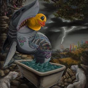 Gemälde, A sailor's grave (Original), Brady Willmott