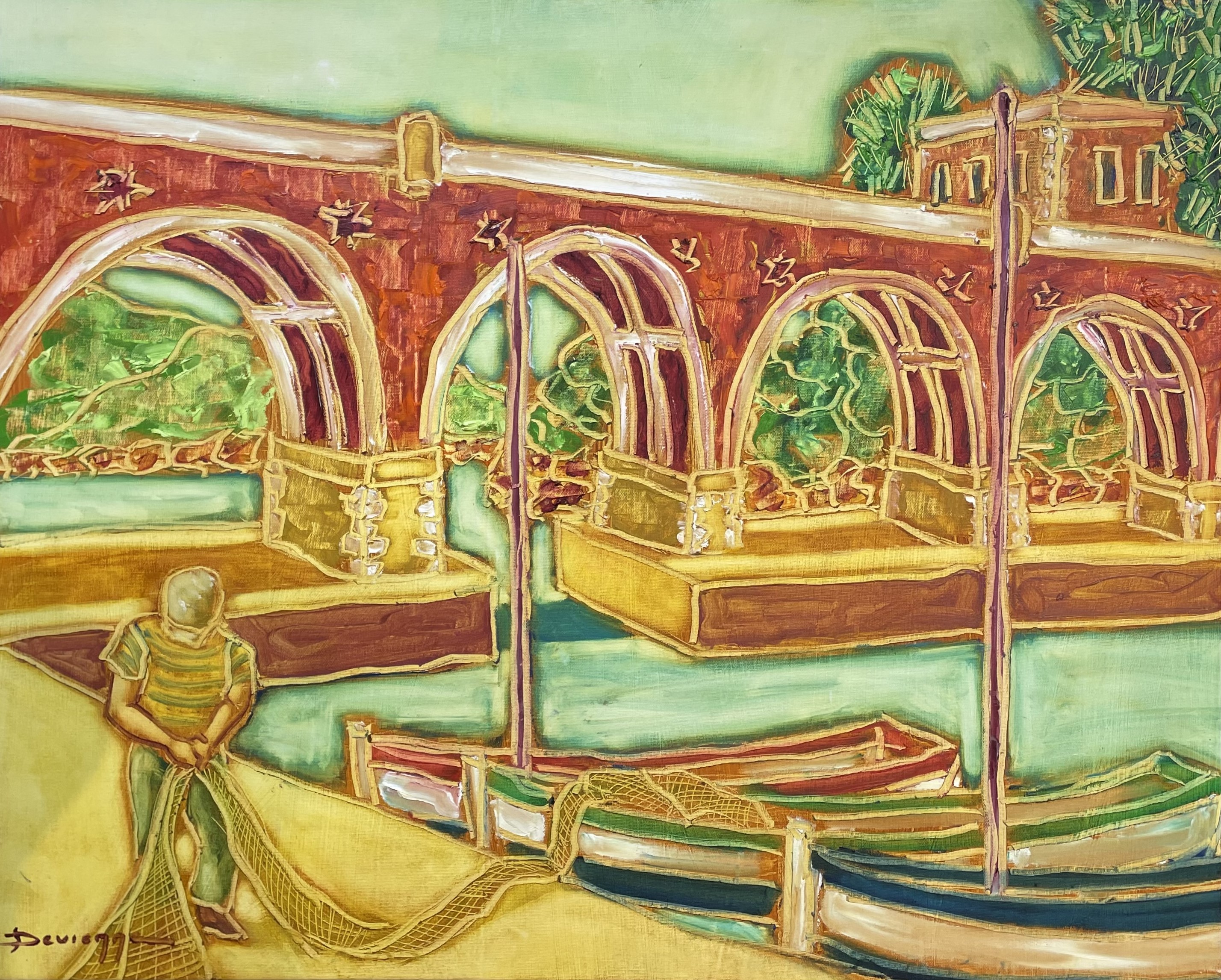 Louis Devienne, Pont de la rague Louis Devienne, Pont de la rague