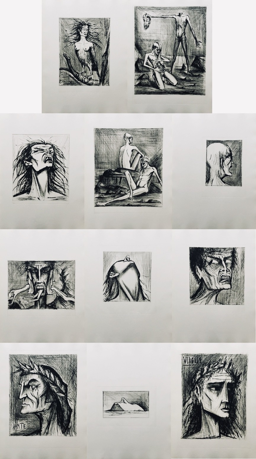 Bernard Buffet, L'Enfer de Dante Bernard Buffet, L'Enfer de Dante