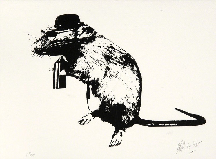 Blek Le Rat, The Street Artist Paraphernalia Blek Le Rat, The Street Artist Paraphernalia