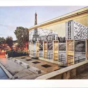 JR au Palais de Tokyo, 29 Août 2020, 6h42, Paris, France, 2022, JR