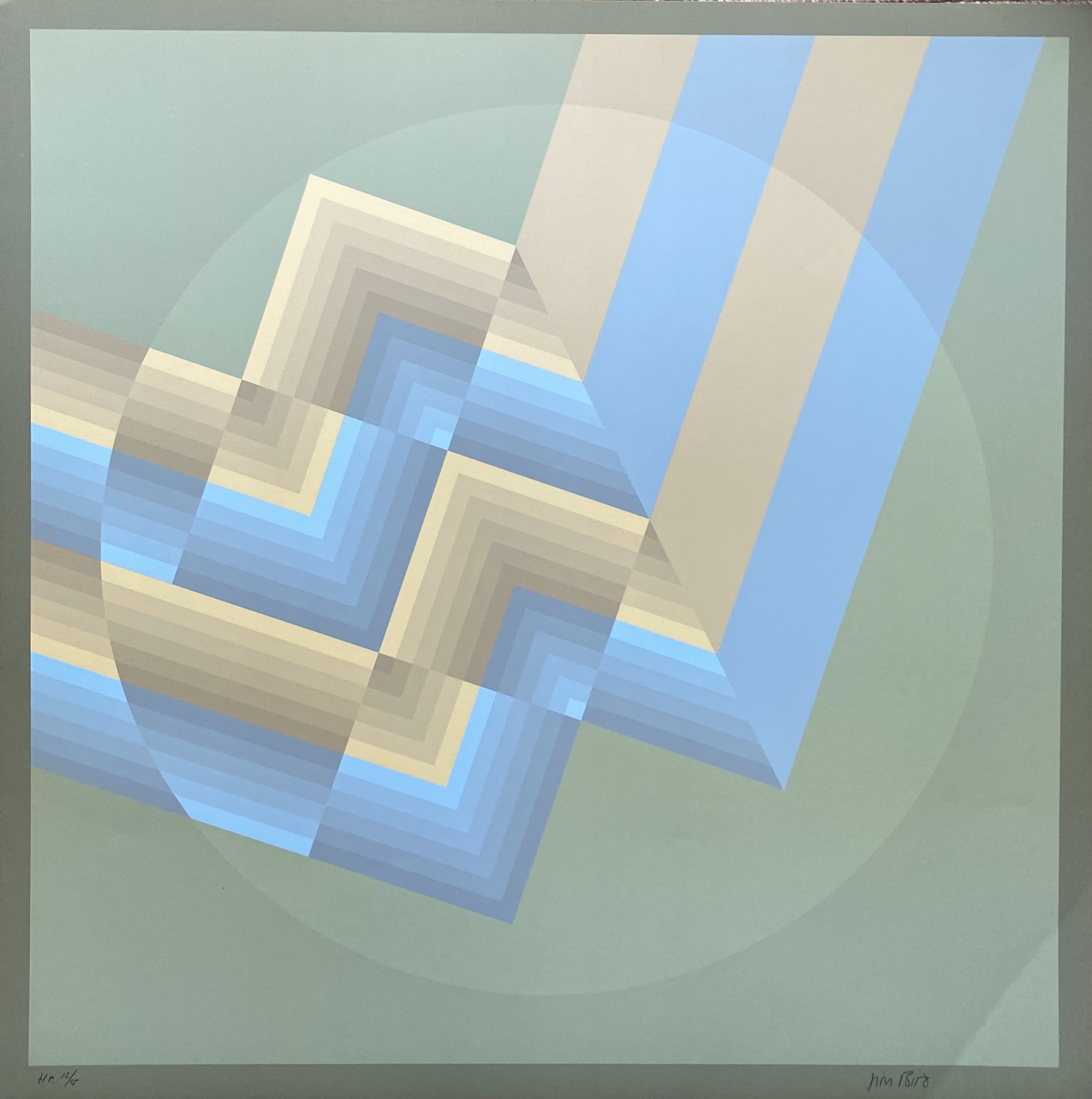 Jim Bird, Tribute to Vasarely Jim Bird, Tribute to Vasarely
