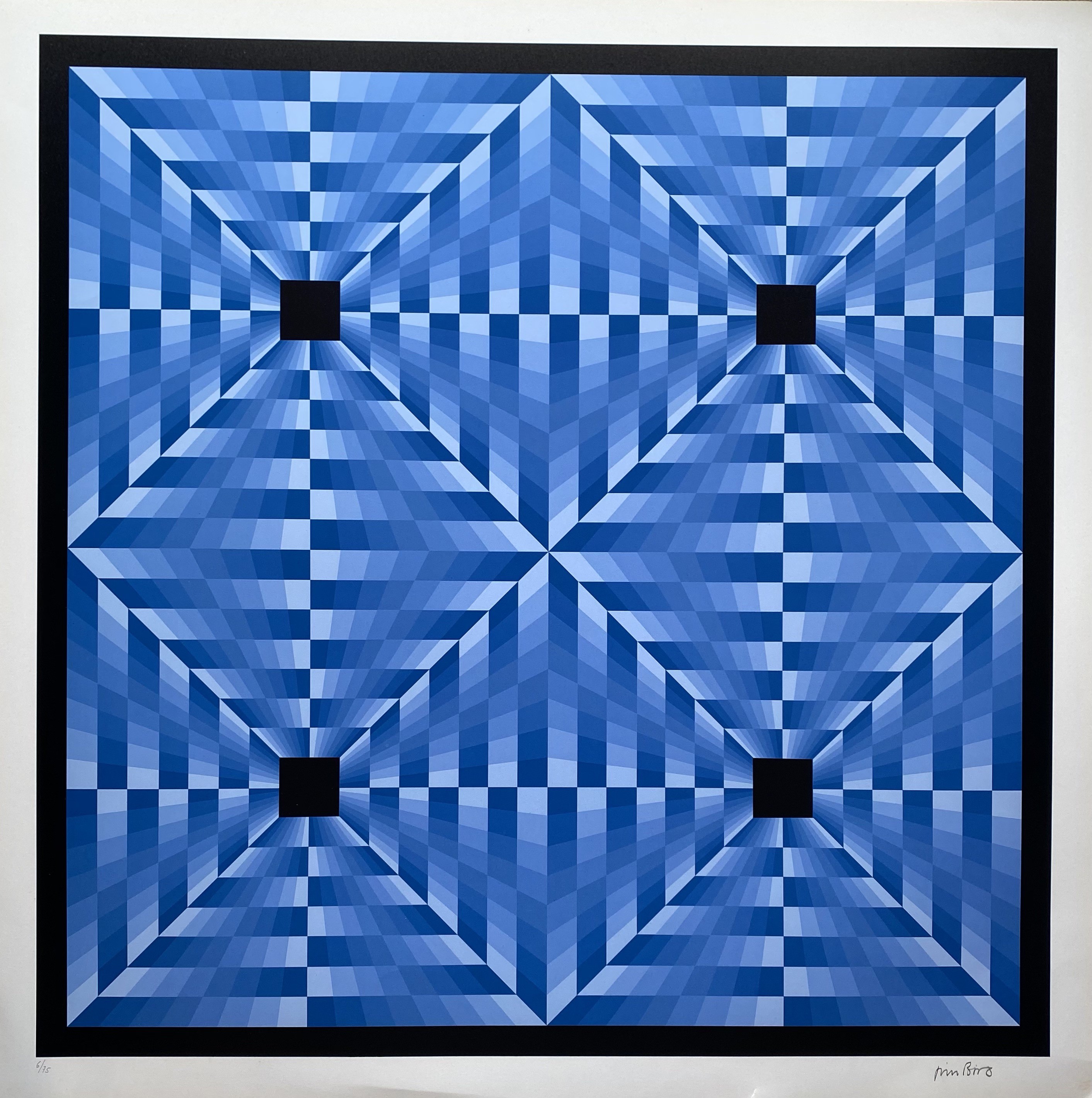 Jim Bird, Tribute to Vasarely Jim Bird, Tribute to Vasarely