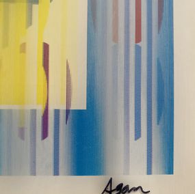Yaacov Agam, Yellow Haze, from The Evolution Suite I Yaacov Agam, Yellow Haze, from The Evolution Suite I