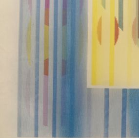 Yaacov Agam, Yellow Haze, from The Evolution Suite I Yaacov Agam, Yellow Haze, from The Evolution Suite I