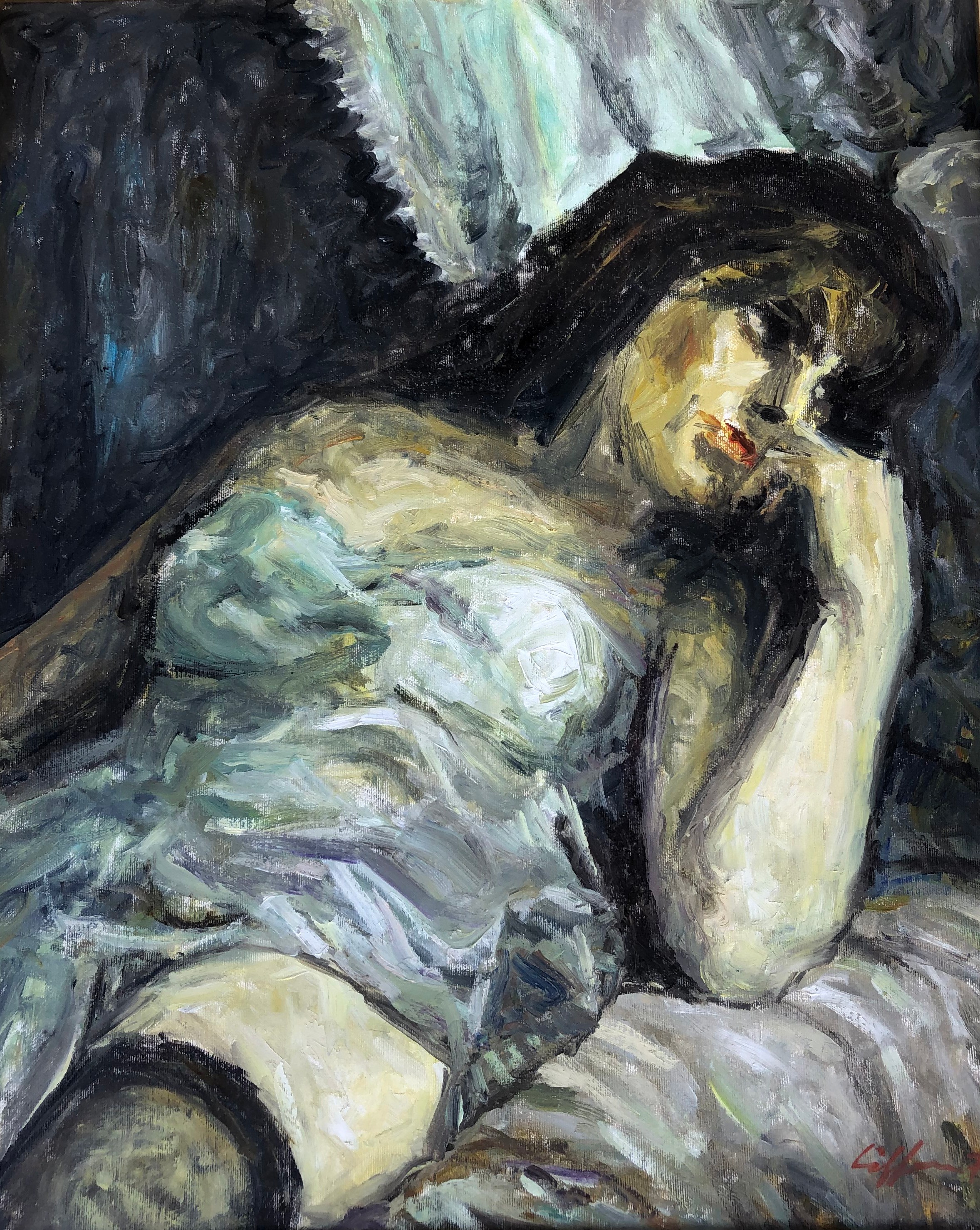 Salvatore Cippone, Nudo a letto Salvatore Cippone, Nudo a letto